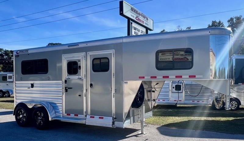 2026 Cimarron Norstar WARMBLOOD  2 Horse Straight Load Gooseneck Horse Trailer SOLD!!! 