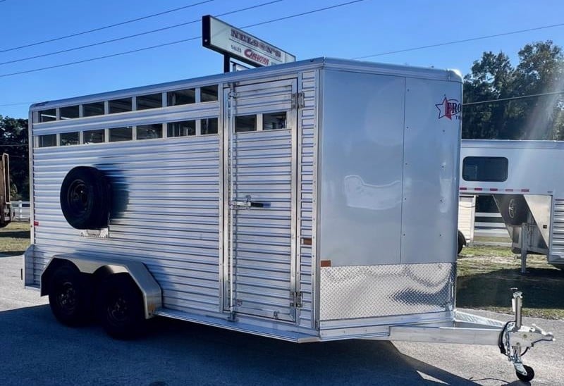 2026 Frontier 16'7 Livestock Bumperpull 