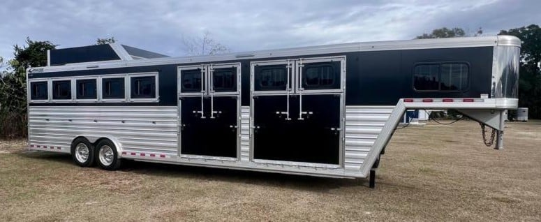 2024 Cimarron Norstar Trainers +1  6 Horse Slant Load Gooseneck Horse Trailer SOLD!!! 