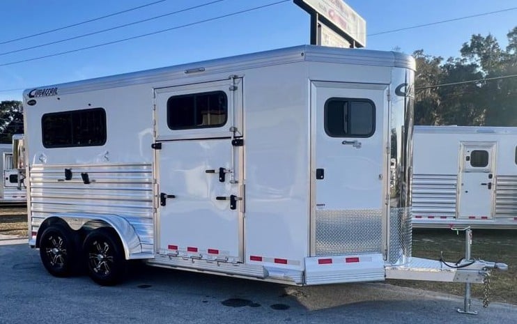 2026 Cimarron Norstar - Side Ramp -  2 Horse Straight Load Bumperpull Horse Trailer SOLD!!! 