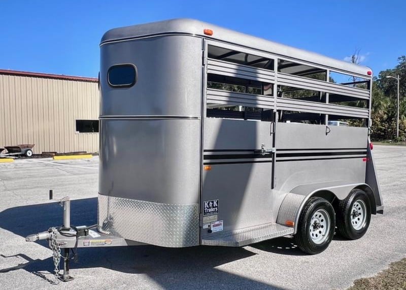 2021 Bee Stock Combo  2 Horse Slant Load Bumperpull Horse Trailer SOLD!!! 