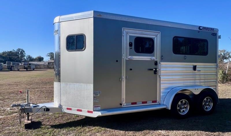 2021 Cimarron Norstar Warmblood  2 Horse Straight Load Bumperpull Horse Trailer SOLD!!! 
