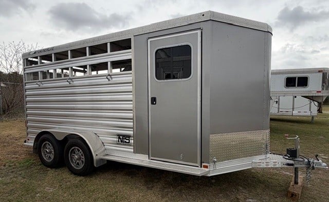 2024 Featherlite Stock Combo  3 Horse Slant Load Bumperpull Horse Trailer SOLD!!! 