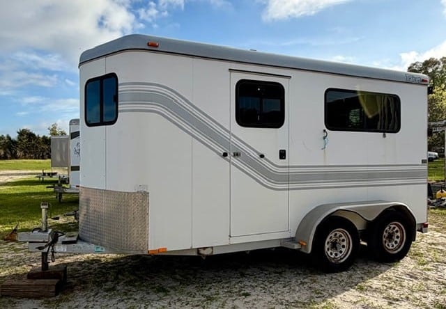 2007 Trail-Et   2 Horse Straight Load Bumperpull Horse Trailer SOLD!!! 