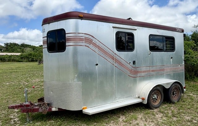 2000 Trail-Et   2 Horse Straight Load Bumperpull Horse Trailer SOLD!!! 