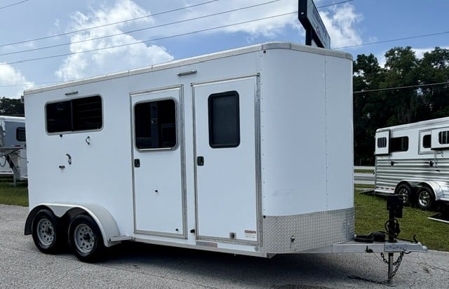 2017 Keifer   2 Horse Straight Load Bumperpull Horse Trailer SOLD!!! 