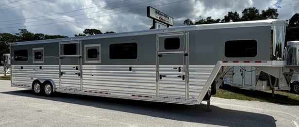 2027 Cimarron Norstar Warmblood - Head to Head - (6+3)  6 Horse Straight Load Gooseneck Horse Trailer