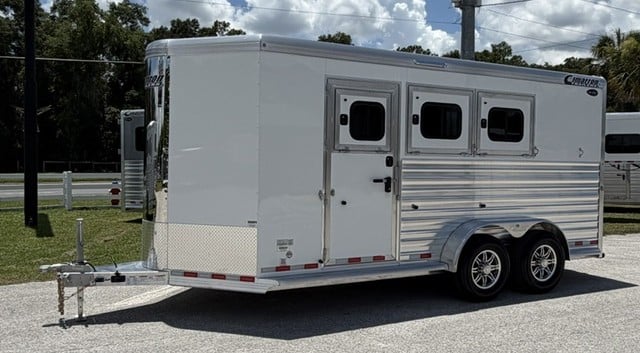 2027 Cimarron Norstar   3 Horse Slant Load Bumperpull Horse Trailer