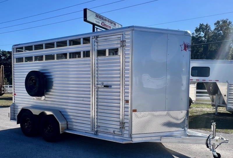 2027 Frontier 16'7 Livestock Bumperpull 