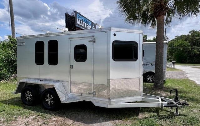 2022 WeeRoal Nomad 14' Silver Moon Enclosed Bumperpull Cargo Trailer