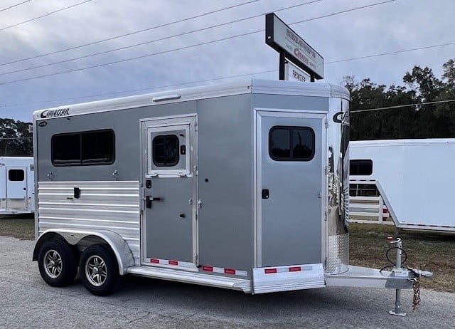 2026 Cimarron Norstar Straightload  2 Horse Straight Load Bumperpull Horse Trailer