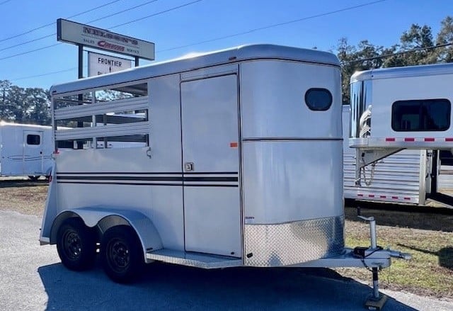 2024 Bee Durango Stock Combo  2 Horse Slant Load Bumperpull Horse Trailer