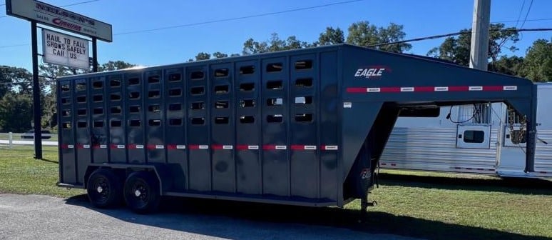 2023 Maxxim Eagle 20' Livestock Gooseneck  SOLD!!! 
