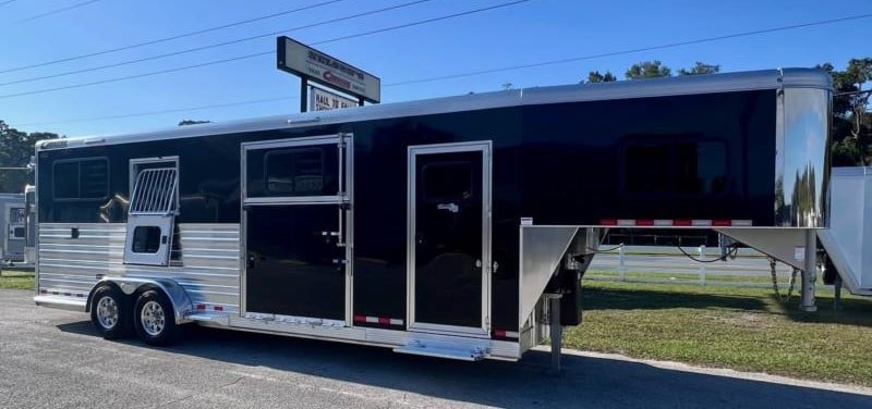 2026 Cimarron Norstar Warmblood (2+1) - Air Ride -  3 Horse Straight Load Gooseneck Horse Trailer SOLD!!! 