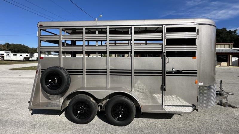 2025 Bee 16' Livestock - Arizona Beige - Bumperpull  SOLD!!! 