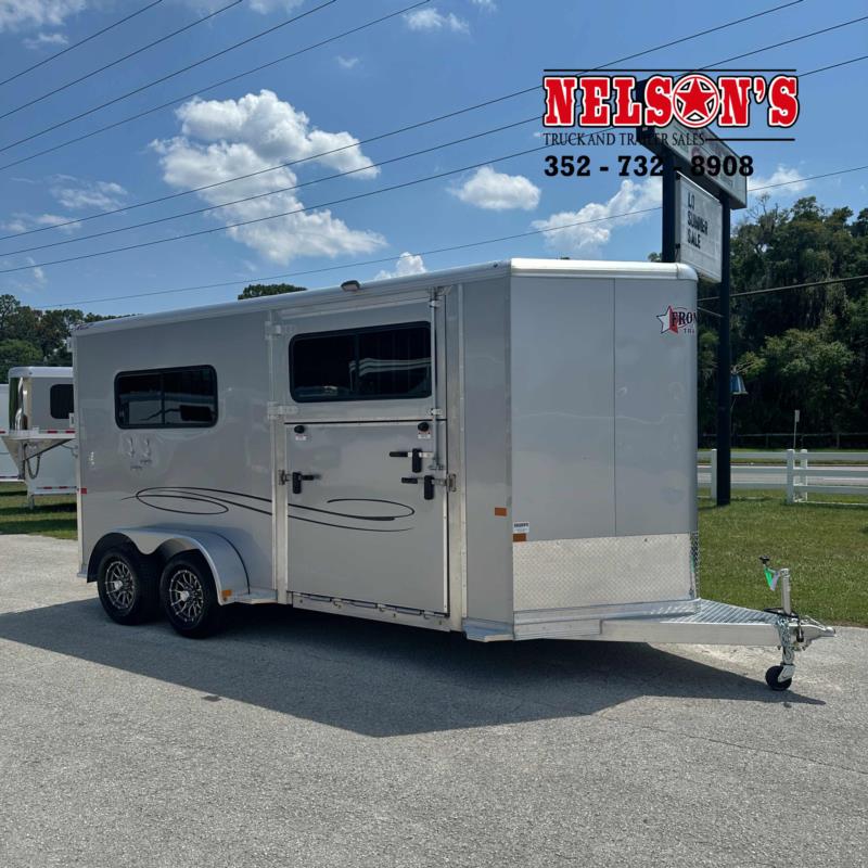 2027 Frontier 2 Horse Straight Load Bumperpull Horse Trailer 2027 Frontier 2 Horse Straight Load Bumperpull Horse Trailer