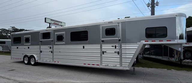 2027 Cimarron Norstar Warmblood - Head to Head - (6+3)  6 Horse Straight Load Gooseneck Horse Trailer