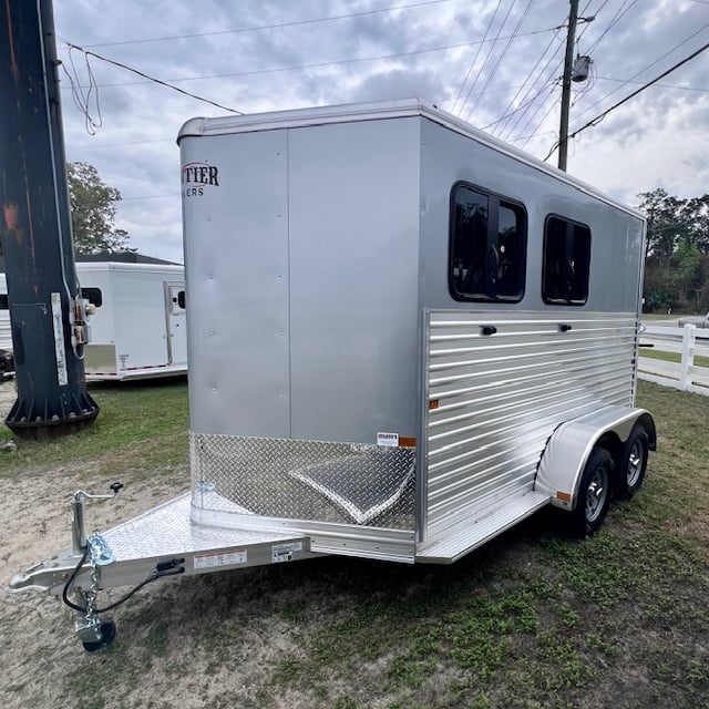2025 Frontier Colt - Stock Combo -  2 Horse Slant Load Bumperpull Horse Trailer SOLD!!! 