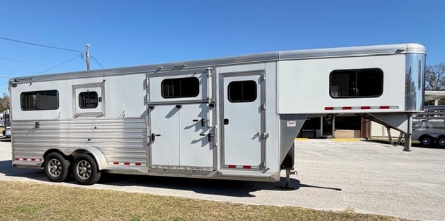 2019 Cimarron Norstar - 2+1 -  3 Horse Straight Load Gooseneck Horse Trailer SOLD!!! 