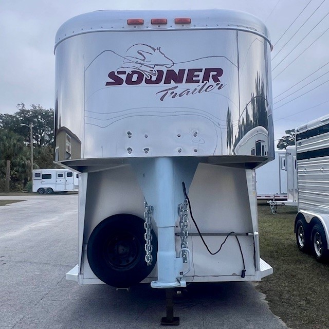 2000 Sooner 4 Horse Slant Load Gooseneck Horse Trailer | Nelson's Truck ...