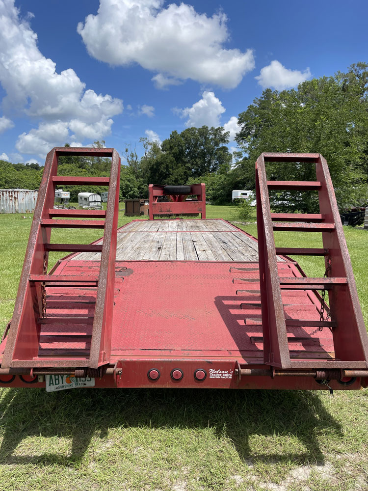 2005 Anderson 25' Flat Bed Utility Trailer