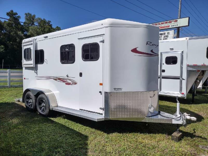 2022 Trails West   2 Horse Straight Load Bumperpull Horse Trailer